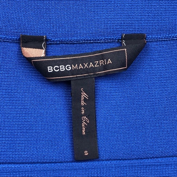 BCBG MAXAZRIA Bandage Cobalt Skirt Sz S - Picture 7 of 12